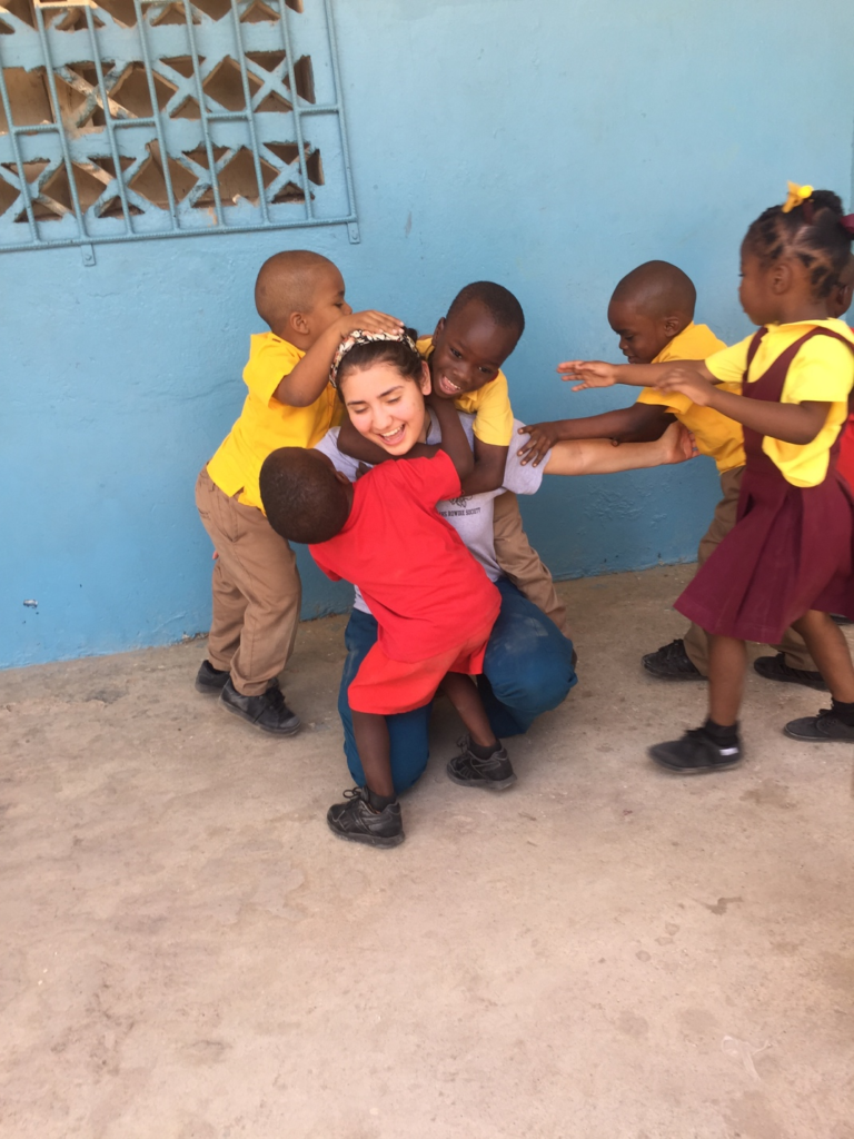 At Riverton Elementary. Kingston, Jamaica